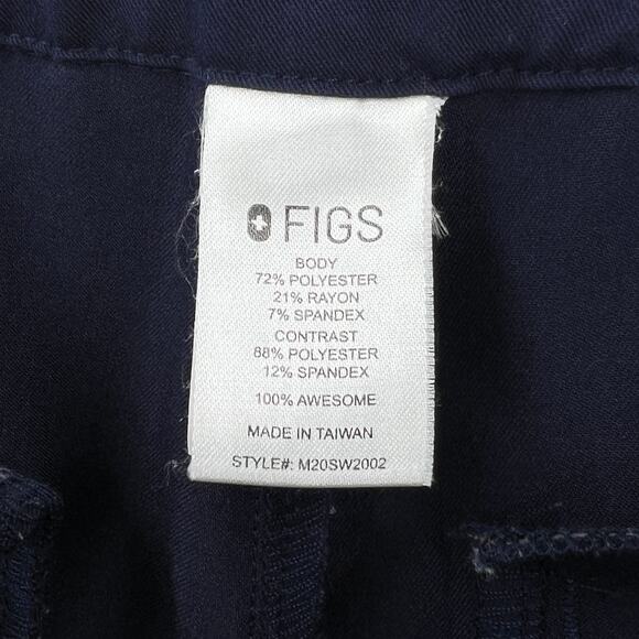 FIGS Scrub Pants Mens Small Navy Technical Collection Stretch - Picture 8 of 16